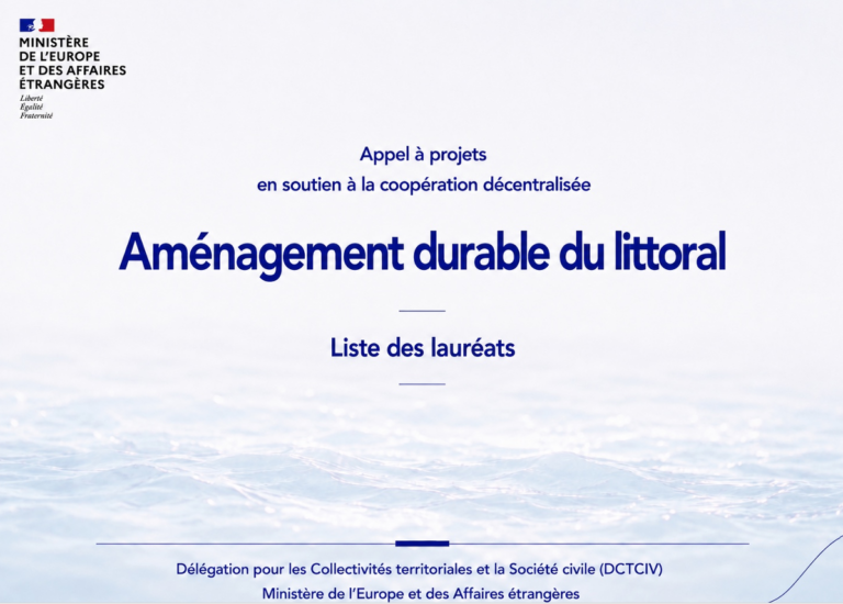 Le projet IDRA lauréat de l&rsquo;appel à projet « Aménagement durable du littoral »